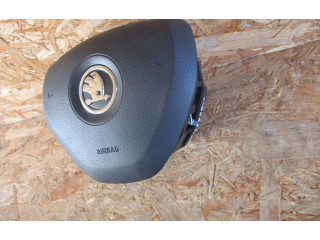Подушка безопасности водителя 5E0880201 Skoda Octavia Mk3 (5E)