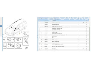 Подушка безопасности в сиденье 31436485, P31436485 Volvo XC90