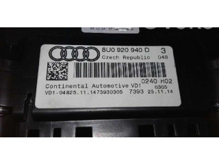 Панель приборов 8U0920940D Audi Q3 8U