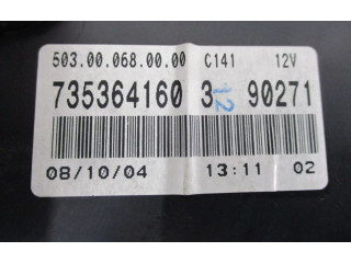 Спидометр (приборный щиток) 735364160, 735364160   Fiat Idea    