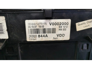 Přístrojová deska Volkswagen Caddy 2008 2K0920844A, A2C53023102