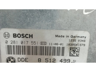 Řídící jednotka 8512499, 0281017551 BMW X1 E84 2011