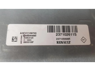 Блок управления двигателя 237102611S, 237105698R Dacia Duster