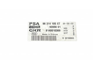 Блок управления климат-контролем 96314105XT, 9205601 Citroen Xsara Picasso