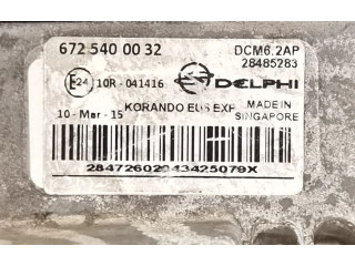 Блок управления двигателя 6725400032 SsangYong Korando