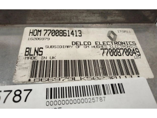 Блок управления двигателем Блок управления 7700861413   Renault Clio I