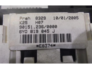 Блок управления климат-контролем 6Y0819045J, 6Y0819045J Skoda Fabia Mk1 (6Y)