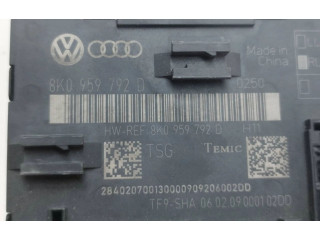 Блок управления дверью 8K0959792D   Audi Q5 SQ5
