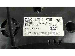 Панель приборов 8V0920871S   Audi A3 S3 8V       