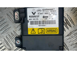 Блок подушек безопасности 8201163278, 28404796023   Dacia Logan I