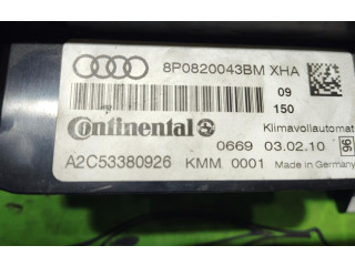 Блок управления климат-контролем 8P0820043BM   Audi A3 S3 8P