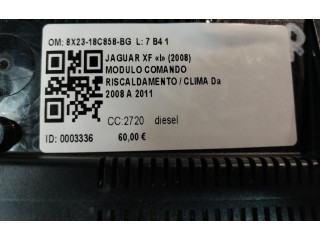 Блок управления климат-контролем 8X23-18C858-BG, 8X23-18C858-BG   Jaguar XF X250