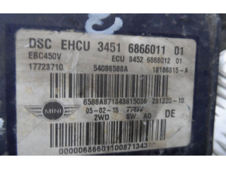 Блок АБС 6866011, 54086588A Mini One - Cooper Coupe R56 2005 - 2014 года