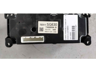 Блок управления климат-контролем 72311SG630 Subaru Forester SJ
