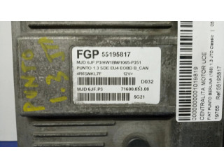 Řídící jednotka 55195817, CENTRALITAMOTORUCE   Fiat Punto (188) 