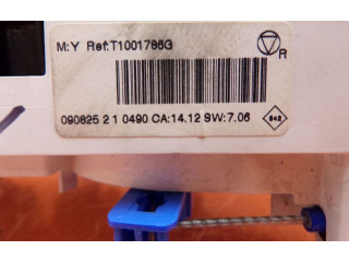 Блок управления климат-контролем T1001786G, 090825   Renault Scenic III   Grand scenic III