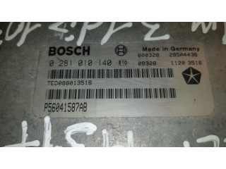 Блок управления двигателя 0281010140, TED088013516   Jeep Cherokee