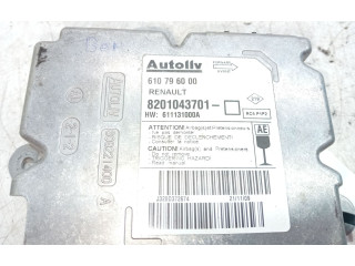 Блок подушек безопасности 8201043701 Renault Clio III
