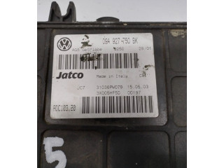 Блок управления коробкой передач 09A927750BK   Volkswagen Bora