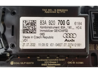 Панель приборов 83A920700G, 83A920700G Audi Q3 F3