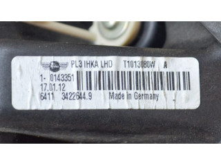 Вентилятор печки T1013080W, 3422644 Mini Cooper Roadster R59