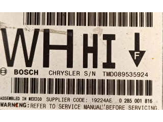 Поршень Блок управления надувных подушек 04606938AD Jeep Grand Cherokee (WK) для дизельного двигателя 3.0