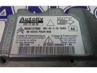 Блок подушек безопасности 9658137980 Citroen C4 I