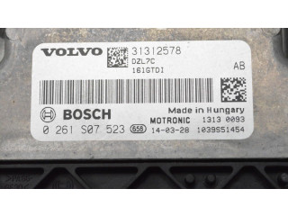 Блок управления двигателя 31312578 Volvo S60