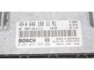 Řídící jednotka A6461501191, 0281012359 Mercedes-Benz Vito Viano W639 2006