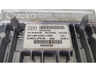 Блок управления двигателя 9665843380, 9663548180 Citroen C5