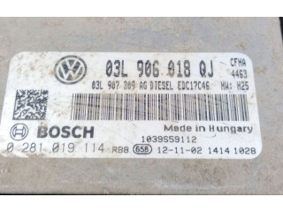 Блок управления двигателя 03L906018QJ Skoda Yeti (5L)