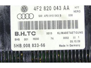Блок управления климат-контролем 4F2820043AA Audi A6 S6 C6 4F