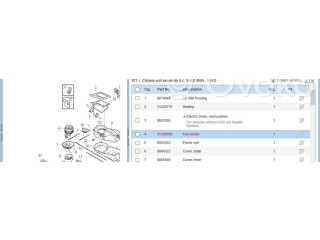 Вентилятор печки    31320392, 8665191   Volvo XC90