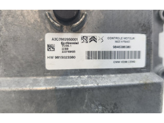 Блок управления двигателя 1681460180 Citroen C3 Aircross