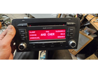 Турбина Радио/ проигрыватель CD/DVD / навигация Audi A3 S3 8P  8P0035186AB, 7640276380         