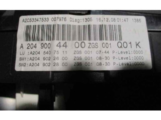 Přístrojová deska Mercedes-Benz GLK (X204) 2009 A2049004400, A2C53305419