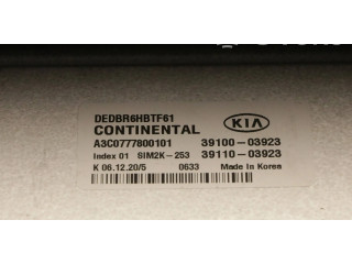 Блок управления двигателя 39100-03923, 39110-03923   KIA Niro