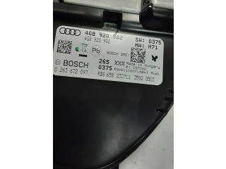 Přístrojová deska Audi A6 C7 2012 4G8920982, 0263672097