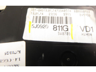 Панель приборов 5J0920811G, 5J0920811G Skoda Fabia Mk2 (5J)