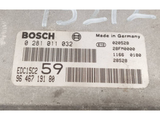 Блок управления двигателя 9646719180, 0281011032   Citroen C8