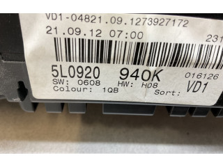 Панель приборов 5L0920940K   Skoda Yeti (5L)       
