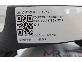 Руль Volkswagen Golf VI  2008 - 2013 года 3C8419091BC, 3C8419091BC      