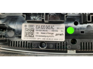 Блок управления климат-контролем 83A820043AC Audi Q3 F3
