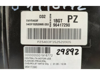 Блок управления двигателя 96417290 Chevrolet Matiz