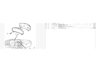 Панель приборов 5373188, 69295170T   Saab 9-5       