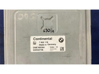 Блок управления двигателя 5WK93738, 7602118   BMW 5 F10 F11