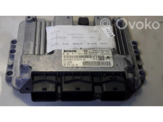 Блок управления двигателя 9655943580, 0281011863 Citroen C4 I