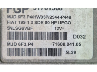 Комплект блоков управления 199A3000 Fiat Grande Punto