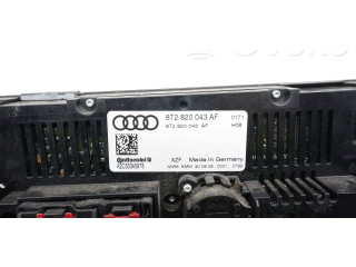 Блок управления климат-контролем 8T2820043AF, 8T2820043AF   Audi A5 8T 8F
