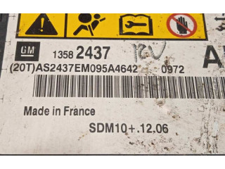 Блок подушек безопасности 13582437 Opel Meriva B